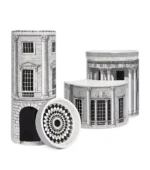 Fornasetti Set of 3 Architettura Candles (2.35kg) - Image 5